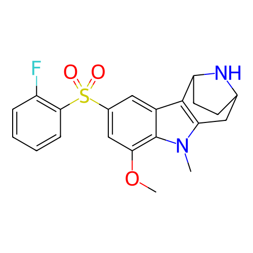 Chemical structure of BindingDB Monomer ID 104454