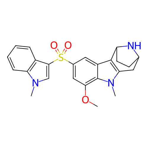 Chemical structure of BindingDB Monomer ID 104460