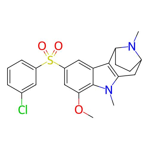 Chemical structure of BindingDB Monomer ID 104462