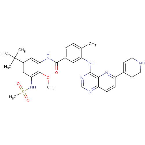 Chemical structure of BindingDB Monomer ID 104860