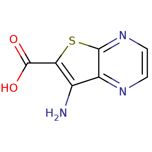 Chemical structure of BindingDB Monomer ID 105185