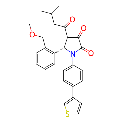 Chemical structure of BindingDB Monomer ID 105846