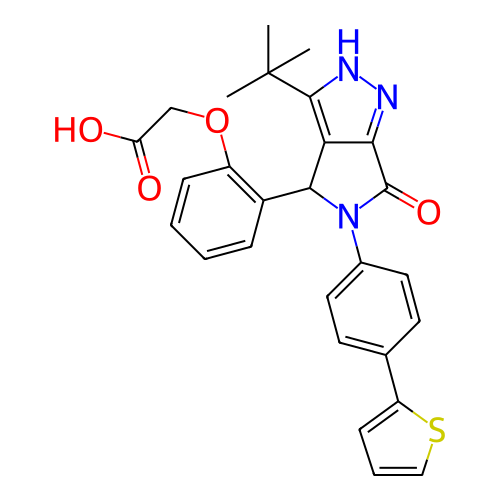 Chemical structure of BindingDB Monomer ID 106109
