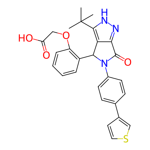 Chemical structure of BindingDB Monomer ID 106110