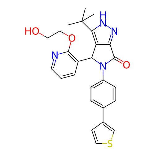 Chemical structure of BindingDB Monomer ID 106126