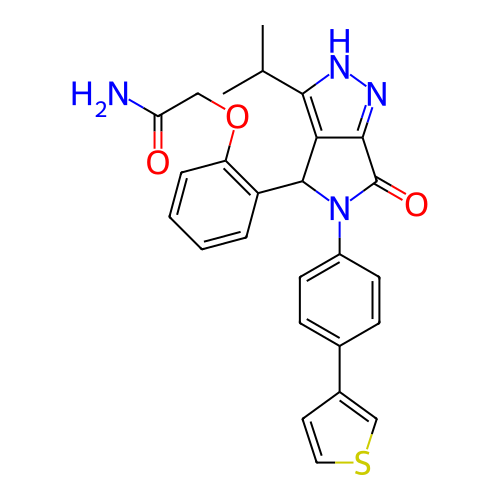 Chemical structure of BindingDB Monomer ID 106137