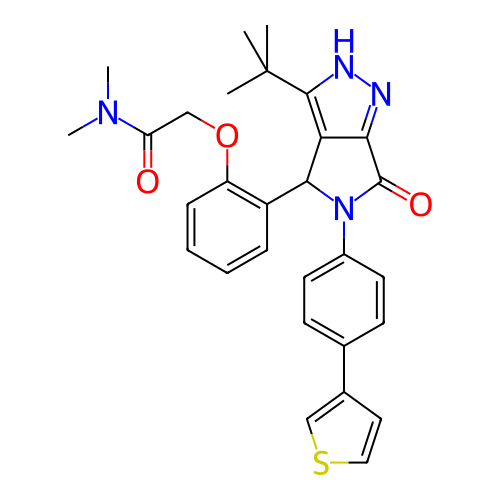 Chemical structure of BindingDB Monomer ID 106253