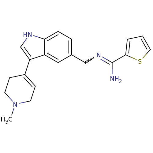 Chemical structure of BindingDB Monomer ID 106701