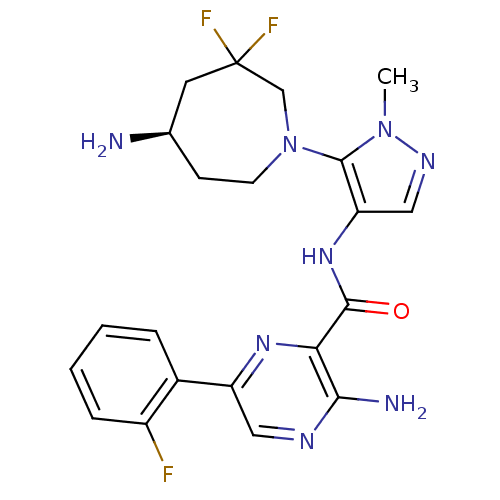 Chemical structure of BindingDB Monomer ID 110722