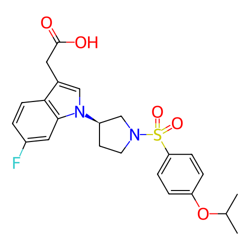 Chemical structure of BindingDB Monomer ID 111612