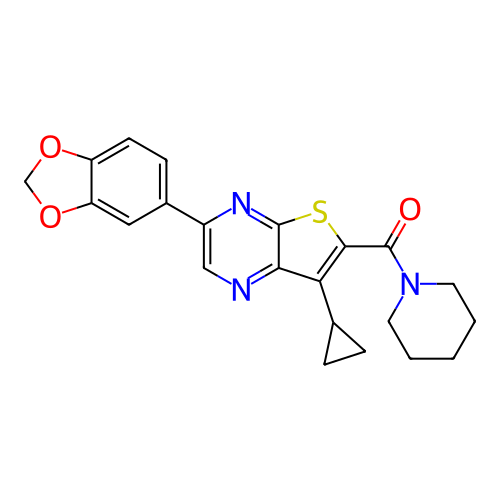Chemical structure of BindingDB Monomer ID 114836