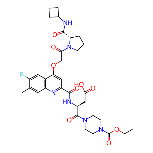 Chemical structure of BindingDB Monomer ID 119422