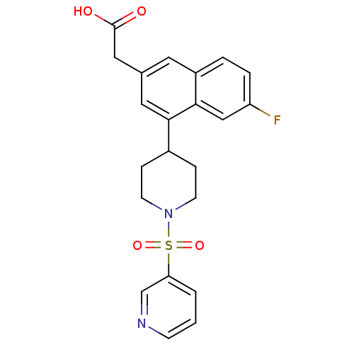 Chemical structure of BindingDB Monomer ID 119855