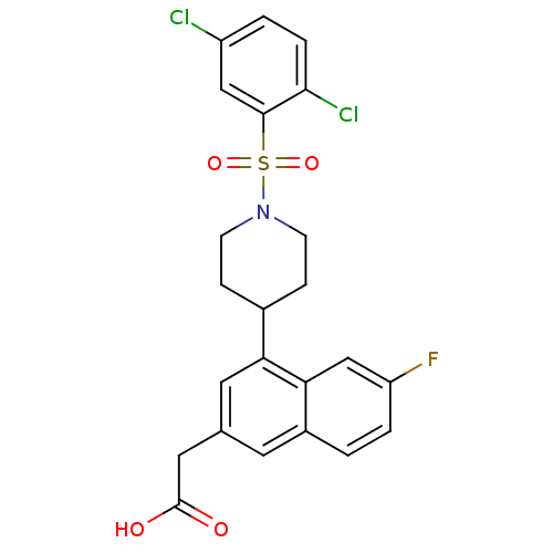Chemical structure of BindingDB Monomer ID 119861