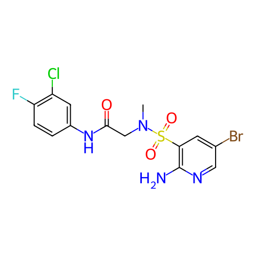 Chemical structure of BindingDB Monomer ID 119880