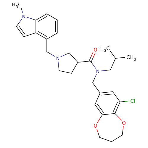 Chemical structure of BindingDB Monomer ID 121046