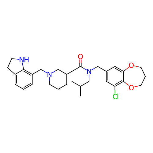 Chemical structure of BindingDB Monomer ID 121259