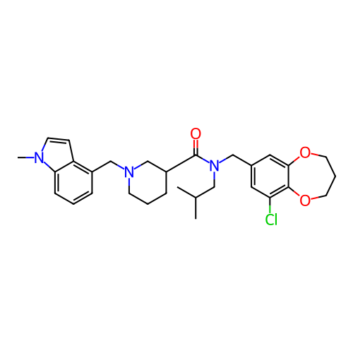 Chemical structure of BindingDB Monomer ID 121261