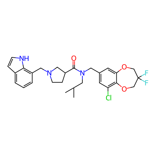 Chemical structure of BindingDB Monomer ID 121321