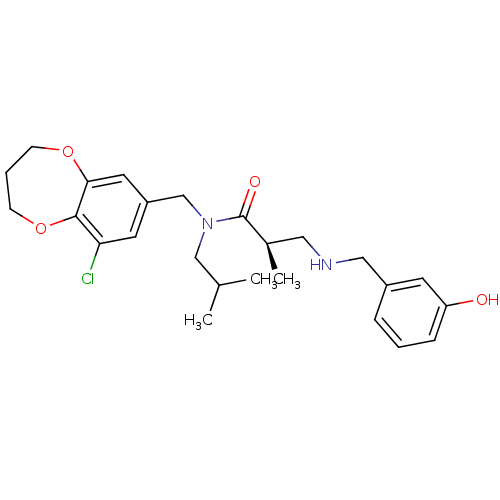 Chemical structure of BindingDB Monomer ID 121324