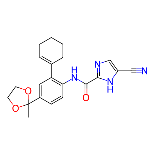 Chemical structure of BindingDB Monomer ID 121396