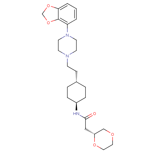 Chemical structure of BindingDB Monomer ID 121458