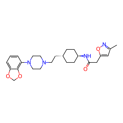 Chemical structure of BindingDB Monomer ID 121466