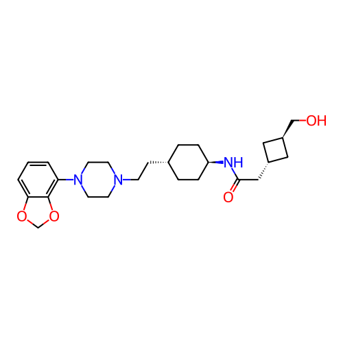 Chemical structure of BindingDB Monomer ID 121527