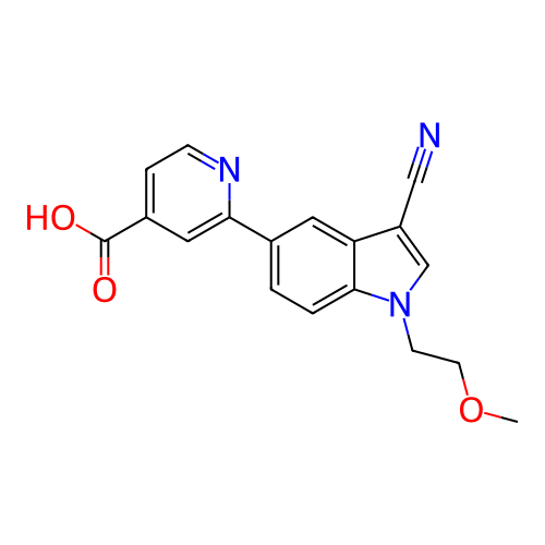 Chemical structure of BindingDB Monomer ID 121555