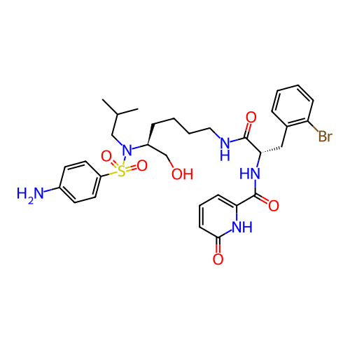 Chemical structure of BindingDB Monomer ID 122997