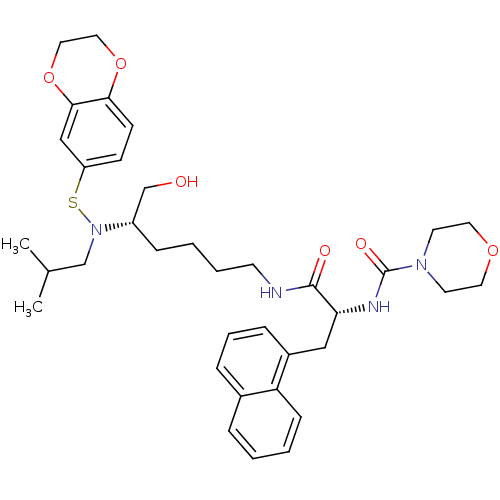 Chemical structure of BindingDB Monomer ID 122999