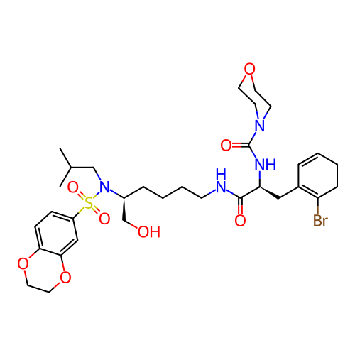 Chemical structure of BindingDB Monomer ID 123001