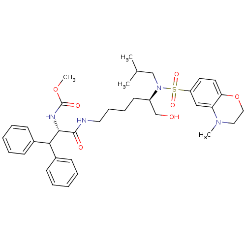 Chemical structure of BindingDB Monomer ID 123004