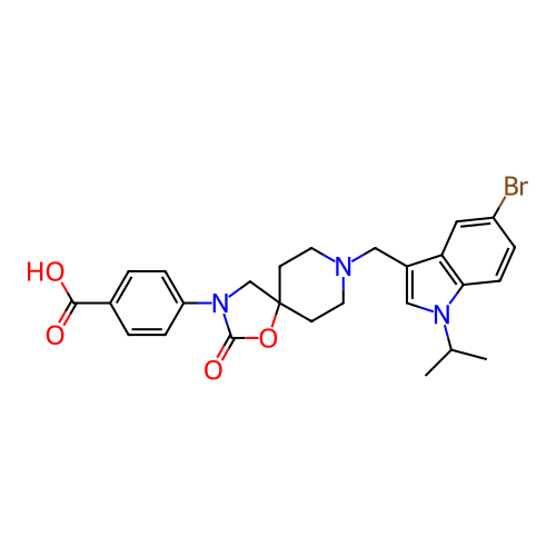 Chemical structure of BindingDB Monomer ID 123307