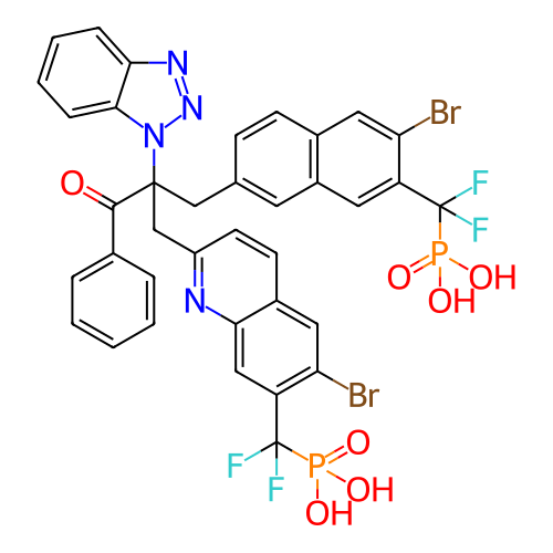 Chemical structure of BindingDB Monomer ID 124215