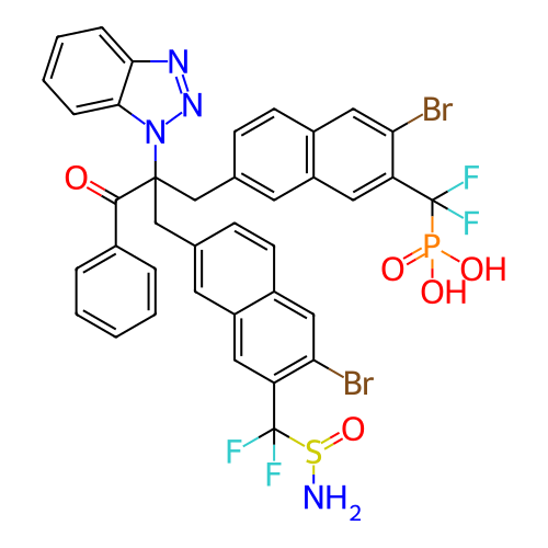 Chemical structure of BindingDB Monomer ID 124216