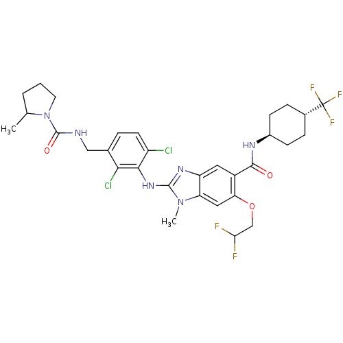 Chemical structure of BindingDB Monomer ID 124344