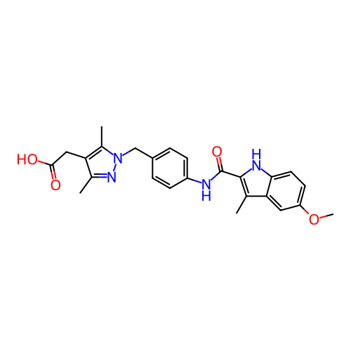 Chemical structure of BindingDB Monomer ID 124817