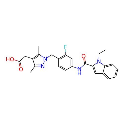 Chemical structure of BindingDB Monomer ID 124834