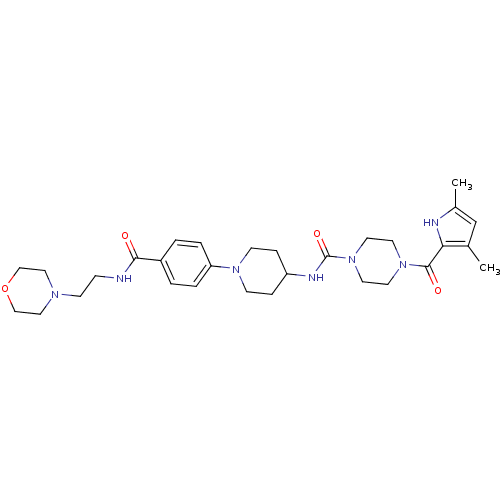 Chemical structure of BindingDB Monomer ID 124929