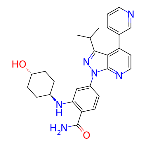 Chemical structure of BindingDB Monomer ID 126019