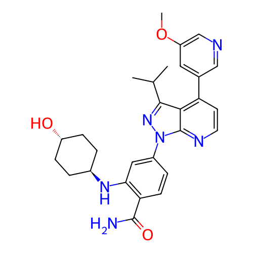 Chemical structure of BindingDB Monomer ID 126020