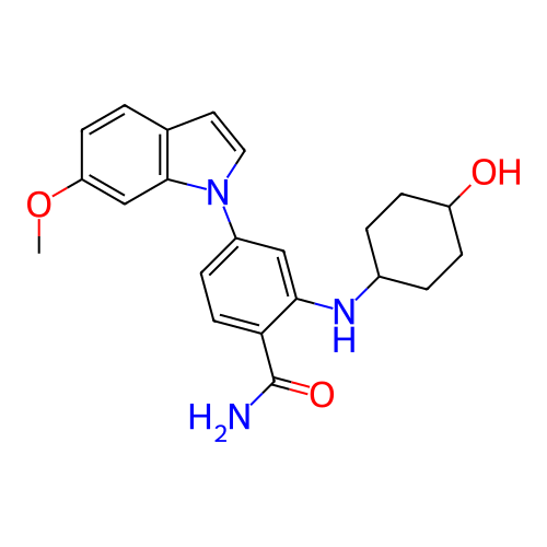 Chemical structure of BindingDB Monomer ID 126164