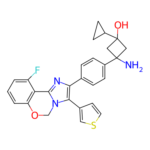 Chemical structure of BindingDB Monomer ID 126560