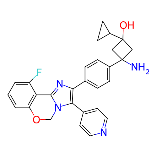 Chemical structure of BindingDB Monomer ID 126561