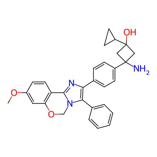 Chemical structure of BindingDB Monomer ID 126574
