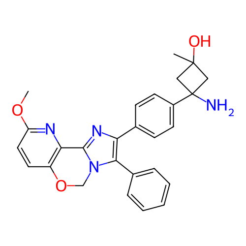 Chemical structure of BindingDB Monomer ID 126607