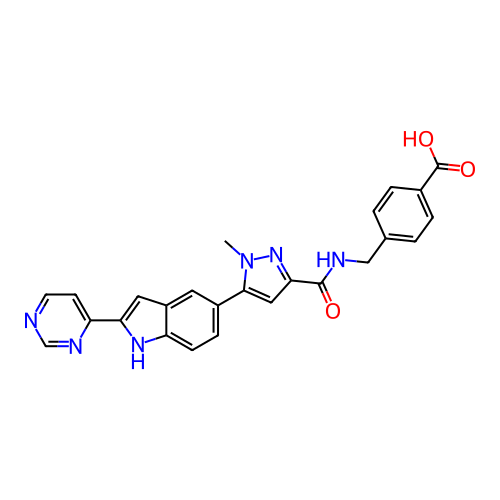 Chemical structure of BindingDB Monomer ID 126734