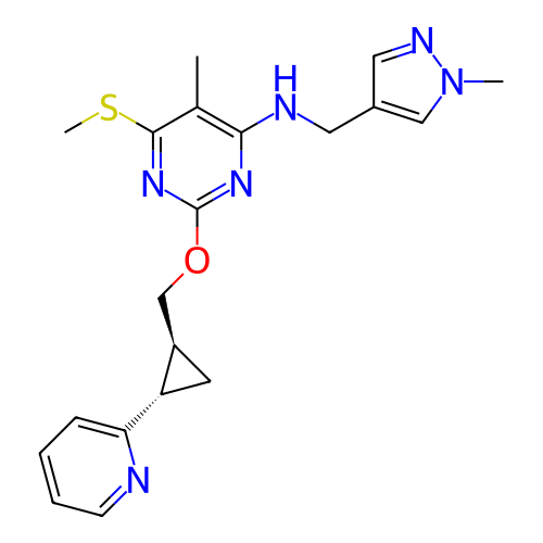 Chemical structure of BindingDB Monomer ID 126834