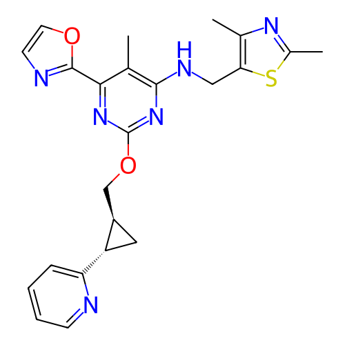 Chemical structure of BindingDB Monomer ID 126837